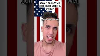 USA NYC Mayor Charged With A Crime