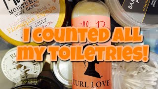 Toiletries Stock Take | I Counted All My Toiletries…