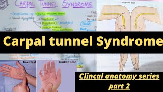 Carpal Tunnel Syndrome | Clincal Anatomy part 2 | Suyash Shukla