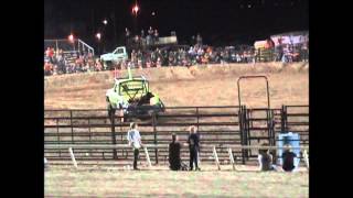 Richfield Demolition Derby Truck Wipeout 2013