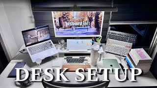 DESK SETUP | 전업 웹소설 작가의 지나치게 자세한 책상 소개