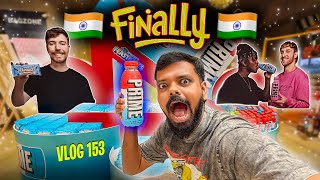 I BOUGHT PRIME AND FEASTABLES IN INDIA (LOGAN PAUL & MR BEAST PRODUCTS) | VLOG 153