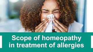 Scope of Homeopathy in Treatment of Allergies | Healthie Genie