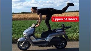 Types of riders#shorts #funny shorts #riders #comedy