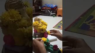 నిమర్జనం కోసం రెడీ అయిన మా వినాయకుడు #ganeshimmersion #ganeshvlogs #ganeshvisarjan #shorts #trending