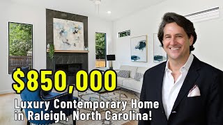 LUXURY Contemporary Living in the HEART of Raleigh!