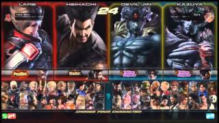 Tekken Tag 2 Unlimited Ji3moon Ace vs Hao vs Bebe vs Hole man vs Qudans vs Chanel