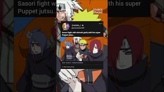 Naruto V/s sasori 😈🈸 | #naruto #shorts