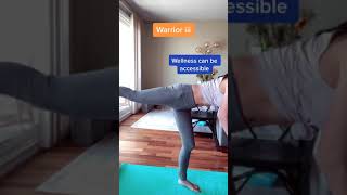 Learning from @mariesmovement (physical therapist) #BrachialPlexusInjury #AccessibleYoga