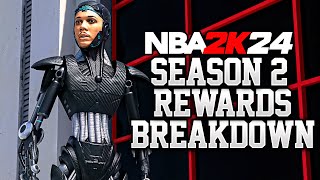 NBA 2K24 SEASON 2 REWARDS FULL BREAKDOWN - ROBOCOP MASCOT INCOMING? DEEP DIVE INTO HALLOWEEN THEME