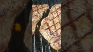 That Sizzling sound is yummy!  #shortvideo #food #steak #grilling #bbqlovers