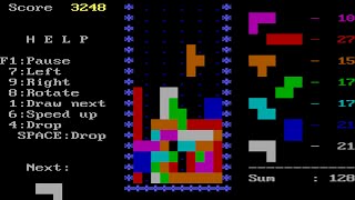 TETRIS ⭐ Original IBM PC Version