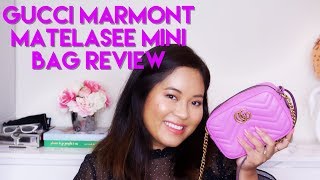 Gucci Marmont Matelasse Mini Camera Bag Review