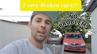 I just picked up another 2 broken cars! Run&Drive? Broken wheels!!