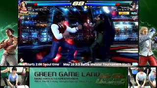 Tekken Tag 2 Battle Meister Hao (Feng/Jin) vs Singer (Kazuya/Jaycee) vs Leedy (Devil Jin/Jin)