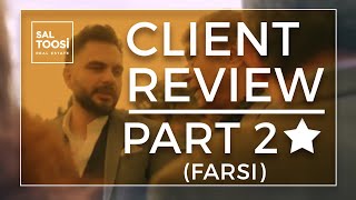 Client Review Part 2 Sal Toosi Real Estate