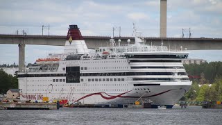 Viking Line M/s Cinderella in Södertälje hamn.