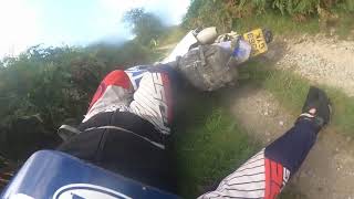 Little fall of in Wales on the Wr450