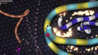 Slither io Immortal Snake HACK Trolling Longest Snake In Slitherio!