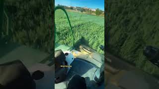 new technology harvesting machine tractor