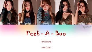 Red Velvet (레드벨벳) - PEEK-A-BOO (피카부) Han|Rom|Eng Color Coded Lyrics