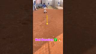 Nets | Net Practice | Batting | Bowling |  #battingsession #cricket #bowling #shorts #ytshorts