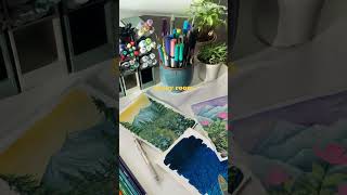 MY ART SPACE #painting #art #artstudio #studiovlog #artist #artstudiotour