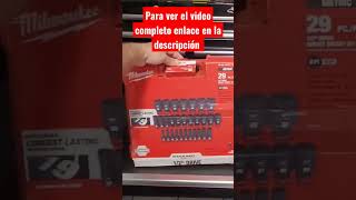 Milwaukee 49-66-7015  juego de 29 pcs. 1/2 de impacto métricas