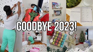 ULTIMATE 2024 RESET! TAKING DOWN CHRISTMAS, DECLUTTER, ORGANIZE, & CLEAN WITH ME, CREATING A BUDGET