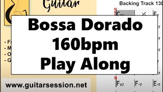 Bossa Dorado  Play Along gypsy jazz