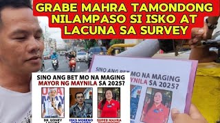 KALYE SURVEY SA PAGKAMAYOR SA MANILA SINO ANG LAMANG