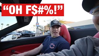 Picking up strangers in a ferarri! (Part 2!)