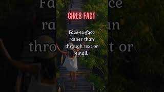 Love fact about Girls