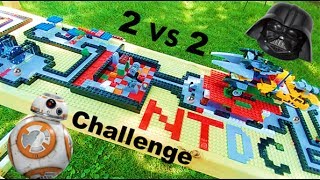 Starwars Lego Marble Maze Race Challenge