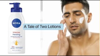 NIVEA Intense Healing Body Lotion vs CETAPHIL Body Moisturizer: The Romantic Cream