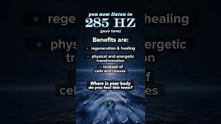 285 hz pure tone for inner healing