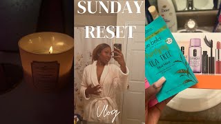 Sunday Reset Routine| Week prep+ skincare + cardio