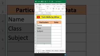 Excel Tricks | Excel Tips | Excel Hacks #exceltricks #excelhacks