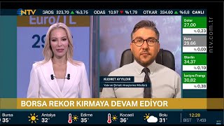 7 Ağustos 2023 - NTV / İçeride Borsa - Dışarıda Enflasyon & Tahvil