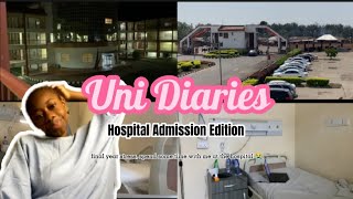 Uni Diaries: Hospital Edition|Spend time at Afe Babalola Teaching Hospital.#depression #stress