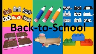 Back-to-School recycled Pencil Case craft ideas | School supplies | DIY Recycle Project