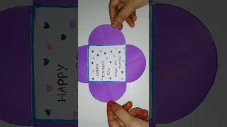 Teacher's day gift card idea#papercrafts #giftideas #shorts#ytshorts