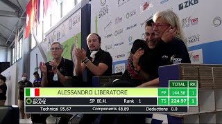 AWC22 - Alessandro Liberatore - Free: Long Program Senior (22.05.2022)