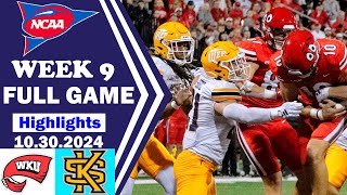 Kennesaw State vs. Western Kentucky [WEEK 10] Game Highlights | NCAA Hightlights 2024