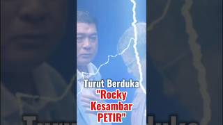 Rocky Gerung Kesambar Petir!!!