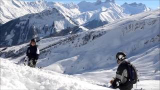 Scientika's Saint Jean d'Arves ski trip 2013