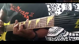 rock guitar solo in Gm