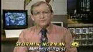 KTXL Sacramento Stormin' Norman weather update July 1985