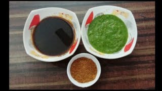 Tamrind Chutney, Green Chutney and Special Masala , Chatpata Combo Recipe for all types of Chats 😋