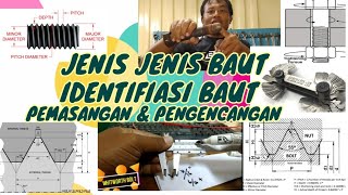 jenis jenis baut, kelas Dan metode pemasangan& pengencangan